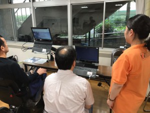 おさらいフリータイム 視線入力